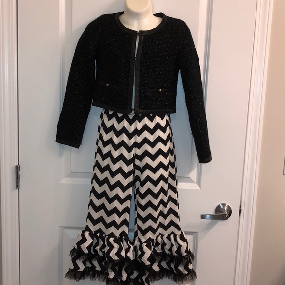 Owl’s & Bats ruffle pants size 7 - Picture 4 of 4